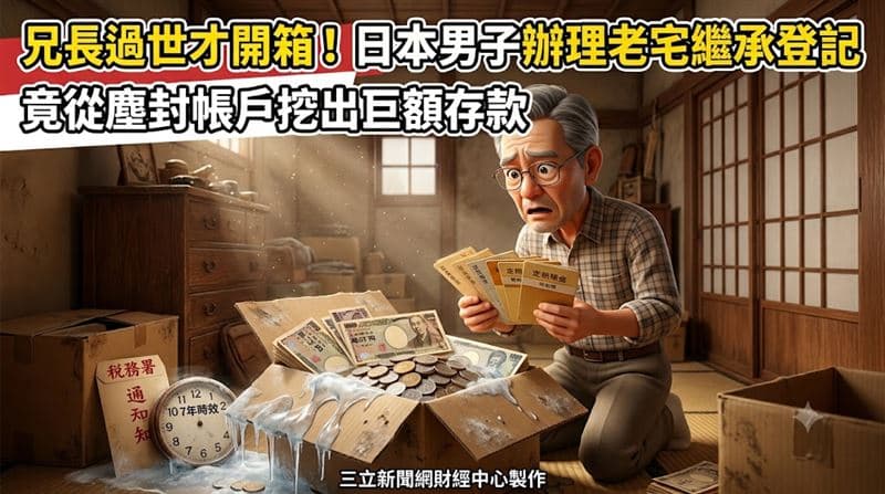 亡父舊帳戶越查越多　竟挖出驚人天價存款