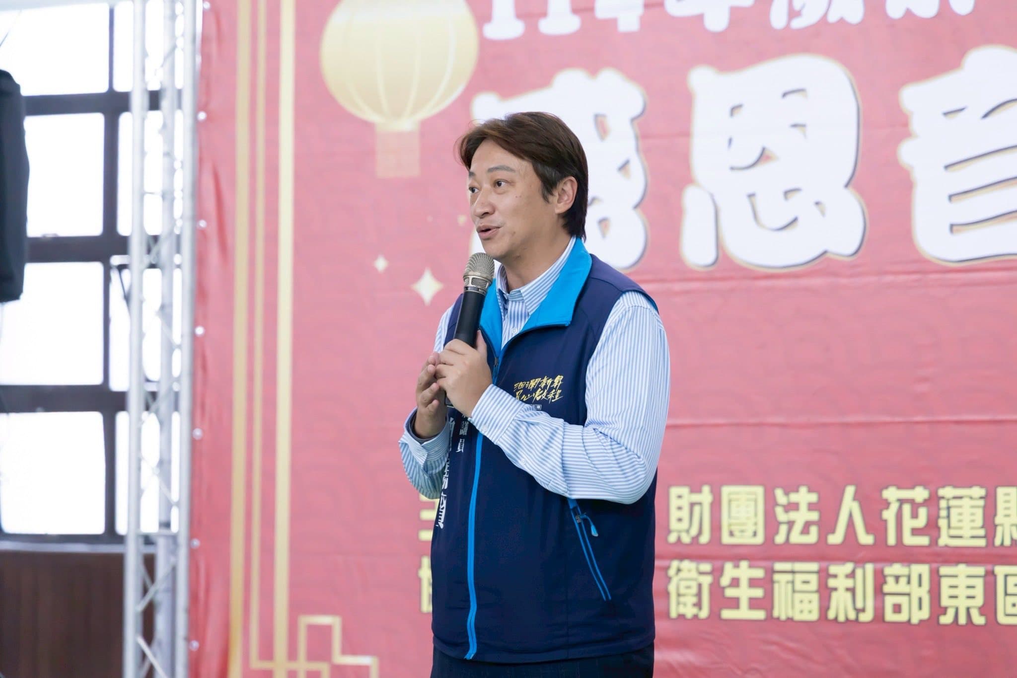 花蓮縣議員魏嘉賢今宣布投入花蓮縣長選舉。（翻攝自魏嘉賢臉書）