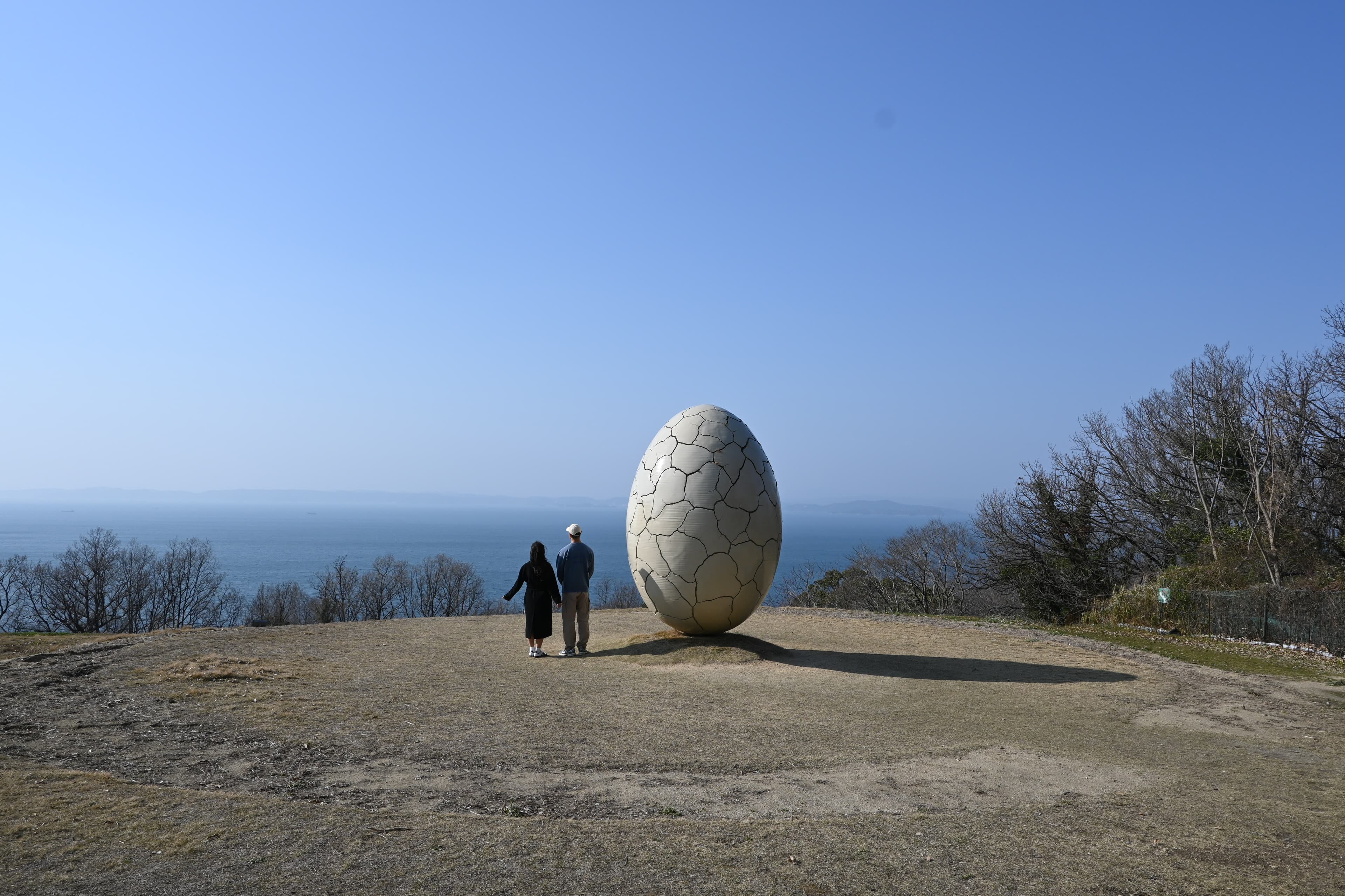 夕陽時分是官方最推薦前往欣賞《はじまりの刻》的時段。（Credit：”The Time of the Beginning” Shiko Miyake）