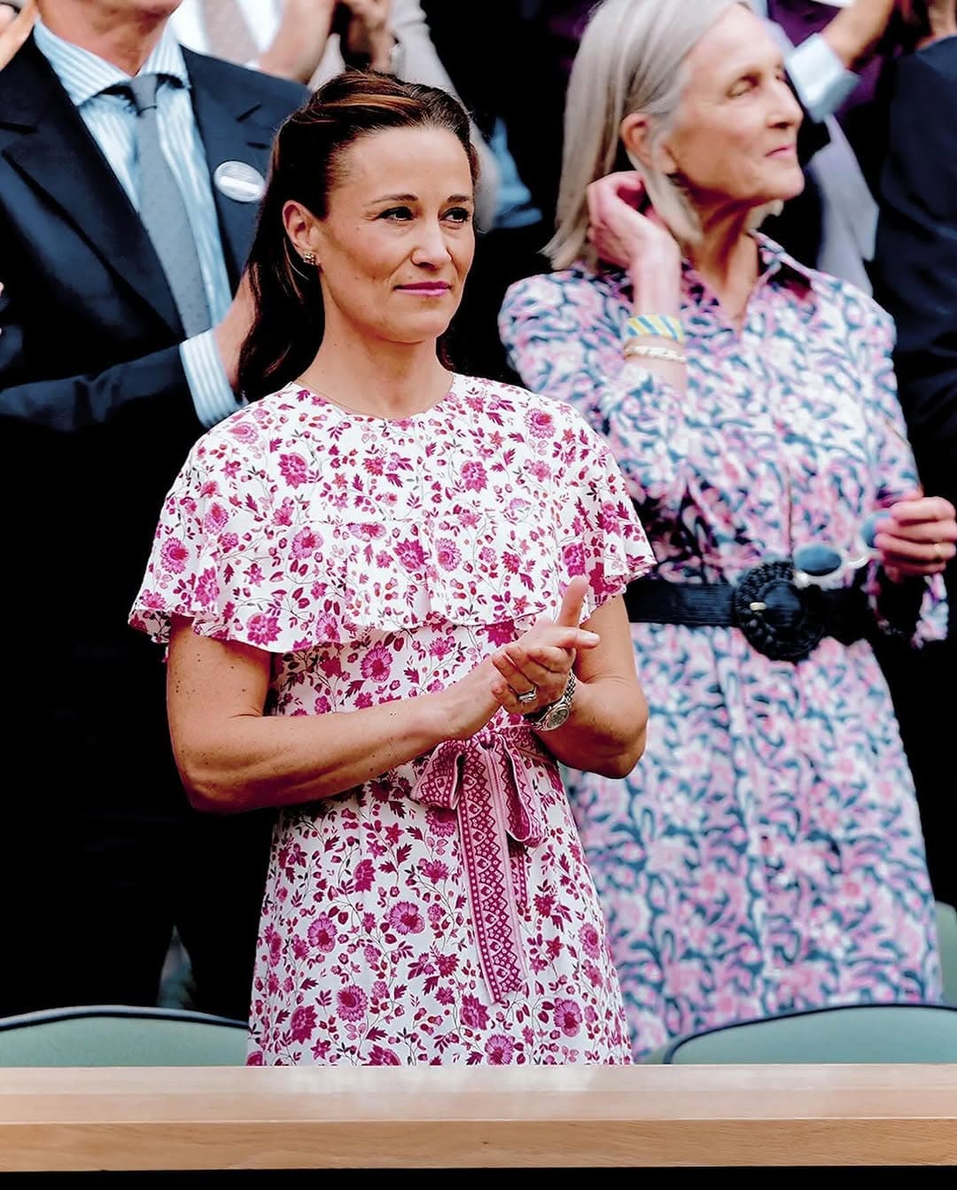 琵琶近年現身溫布頓網球錦標賽看球。（翻攝pippa.middleton.matthews IG）