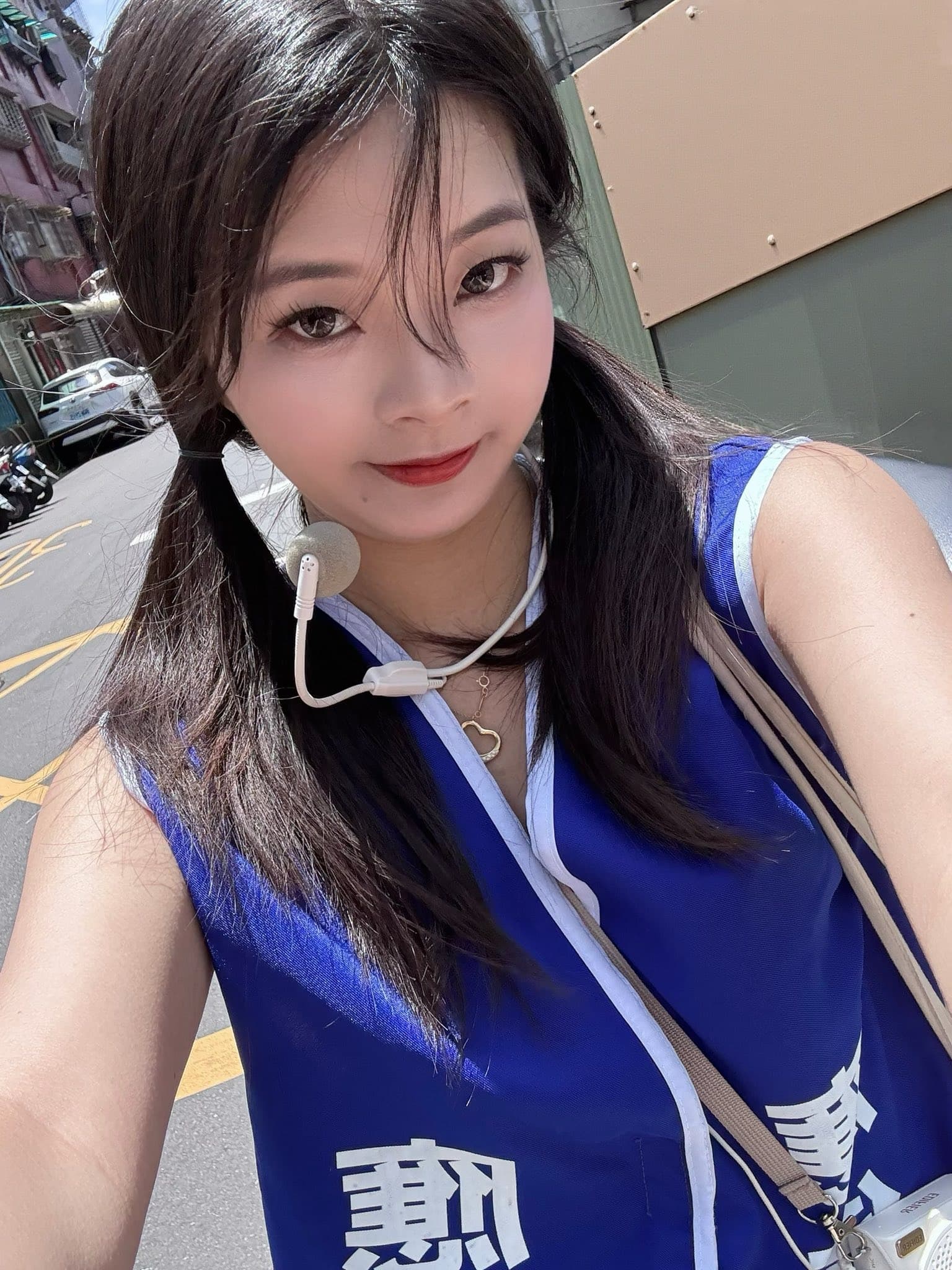 應佳妤已展開競選工作。(翻攝自應佳妤臉書)