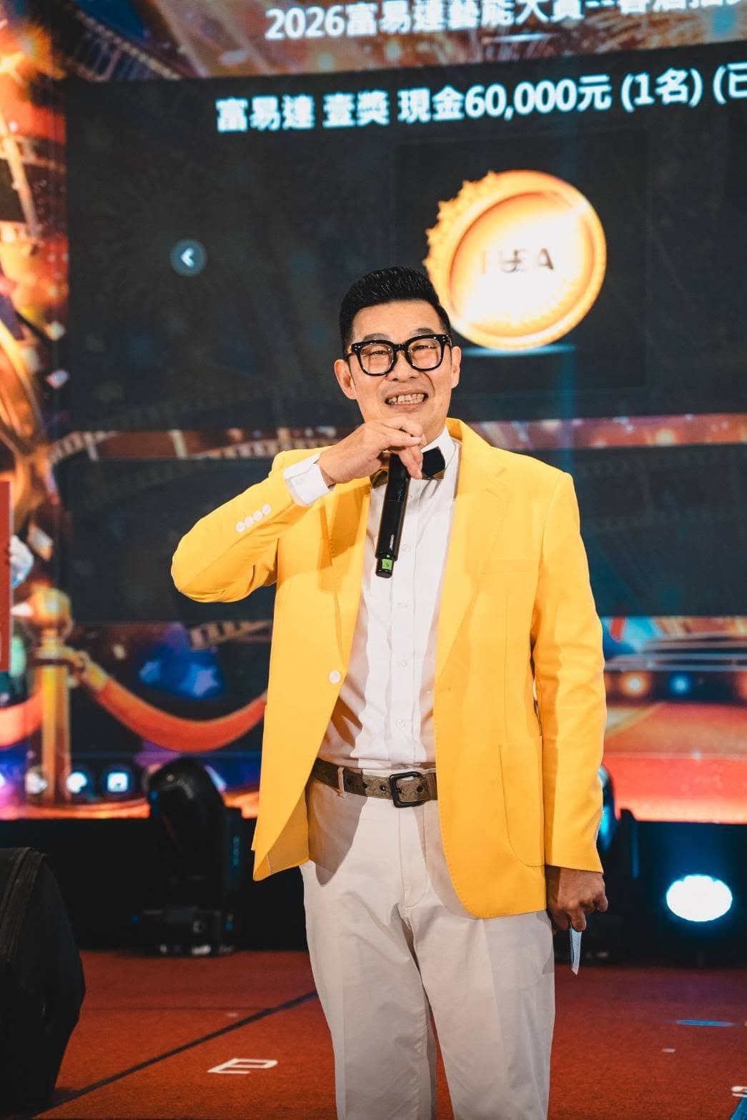 馬力歐轉型演戲,便一舉拿下金鐘獎男配角獎。(翻攝自馬力歐臉書)