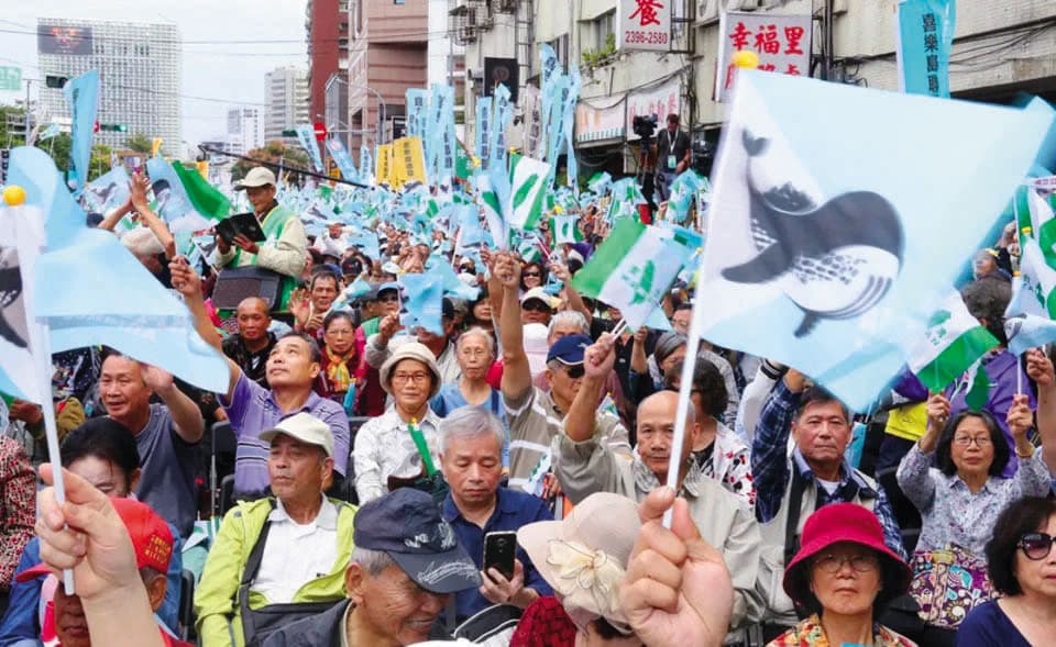喜樂島聯盟在2020年曾提名不分區參與大選，慘敗後，已在台灣政壇消聲多年。（中央社）