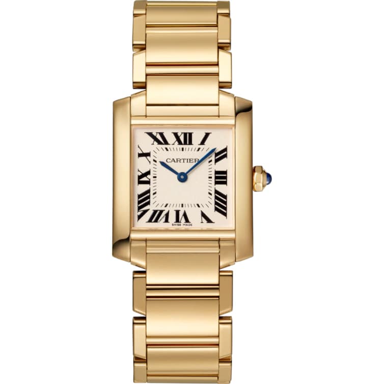 Cartier Tank腕錶,價值1萬7800英鎊(約新台幣70萬元)。(翻攝品牌官網)