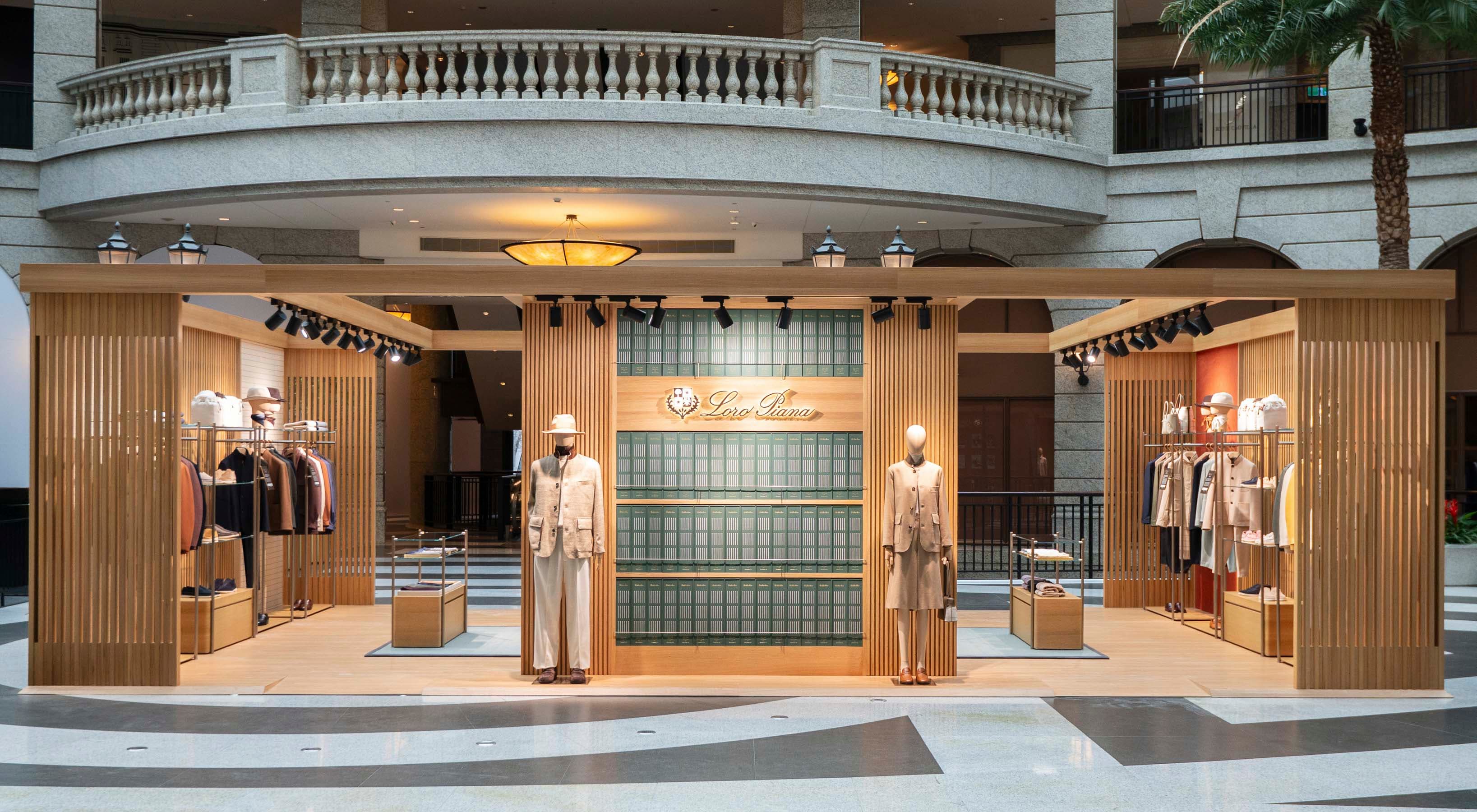 Loro Piana 100 Years 期間限定店自即日起開放至3月9日。（Loro Piana提供）