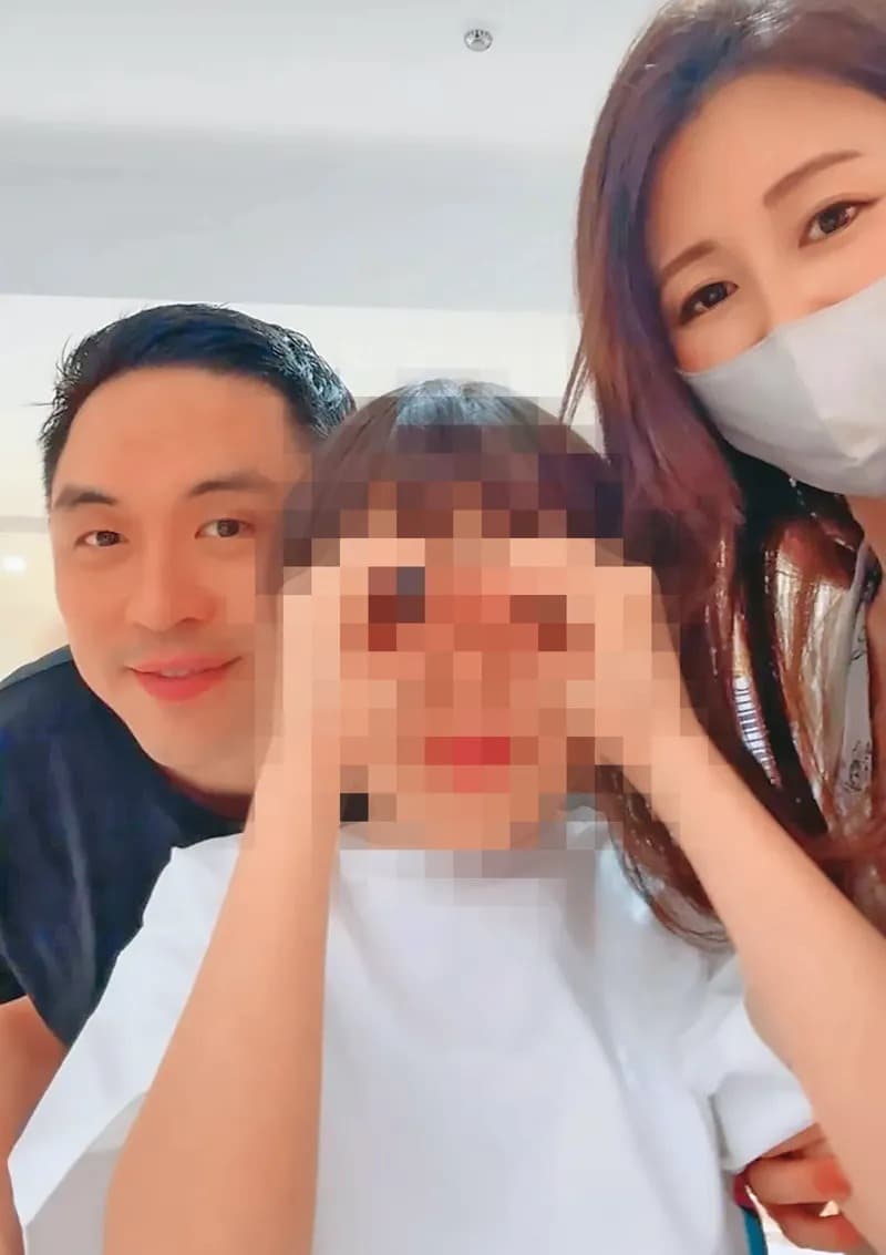 麻衣(右)和王泉仁(左)雖結束婚姻關係,為了孩子的身心健康仍保持良好互動,王泉仁也會去日本看小孩。(讀者提供)