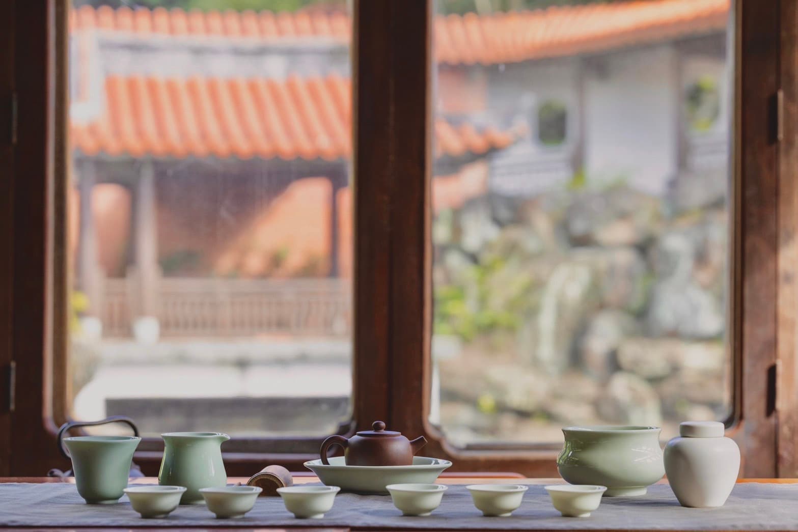 邀旅人於初三、初四與親友來 The One 南園同聚，在古樸雅致的氛圍裡，讓滿滿的祝福流轉綿延。（The One提供）
