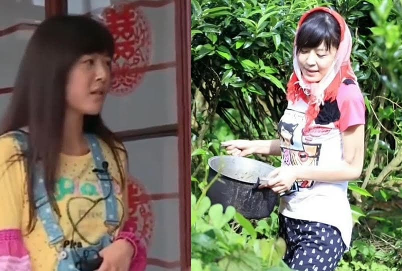 李金銘曾體驗農家媳婦生活,親自做農活等家務。(翻攝微博)