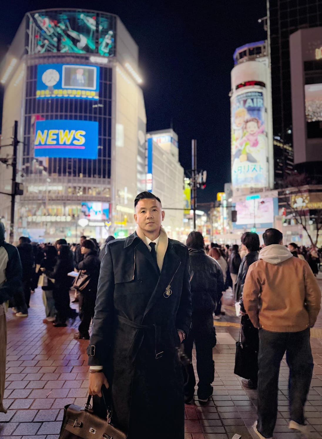 黑人到日本不為旅遊,而是為了聯盟合作開會。(陳建州提供)