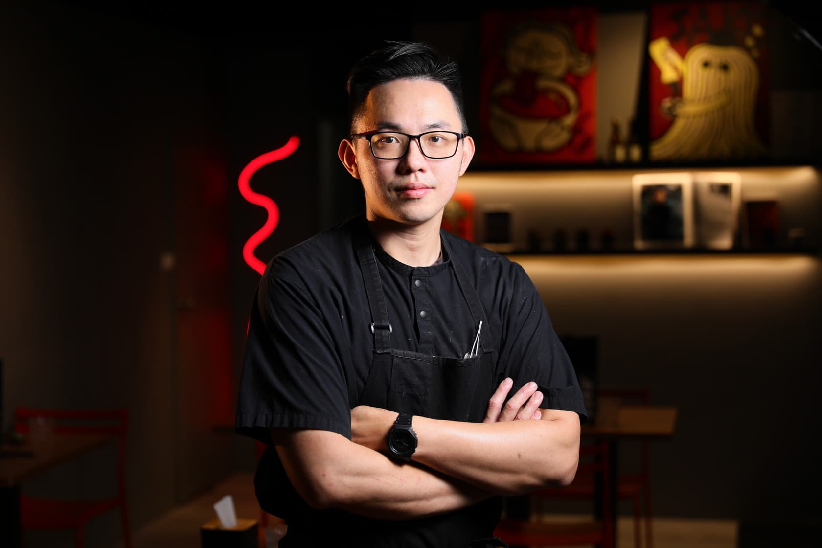 除了FoodSeason的食材，主廚Tank也經常親自到周邊市場挑選當令食材入菜。                                           