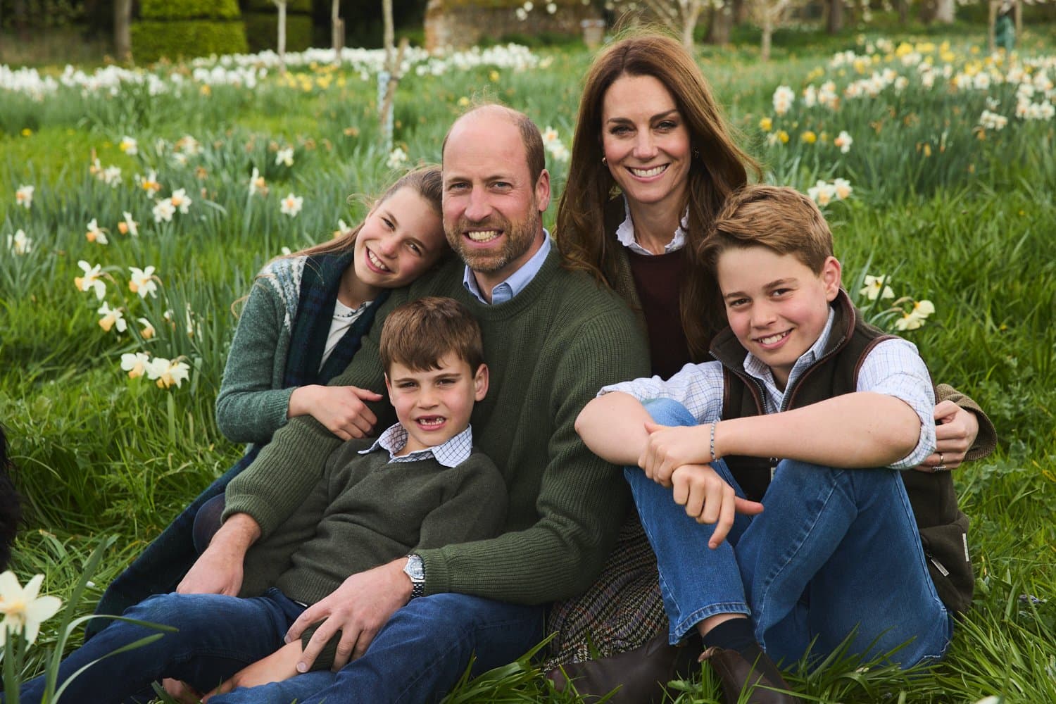 威廉王子和凱特王妃一家五口相當受歡迎。(翻攝princeandprincessofwales IG)