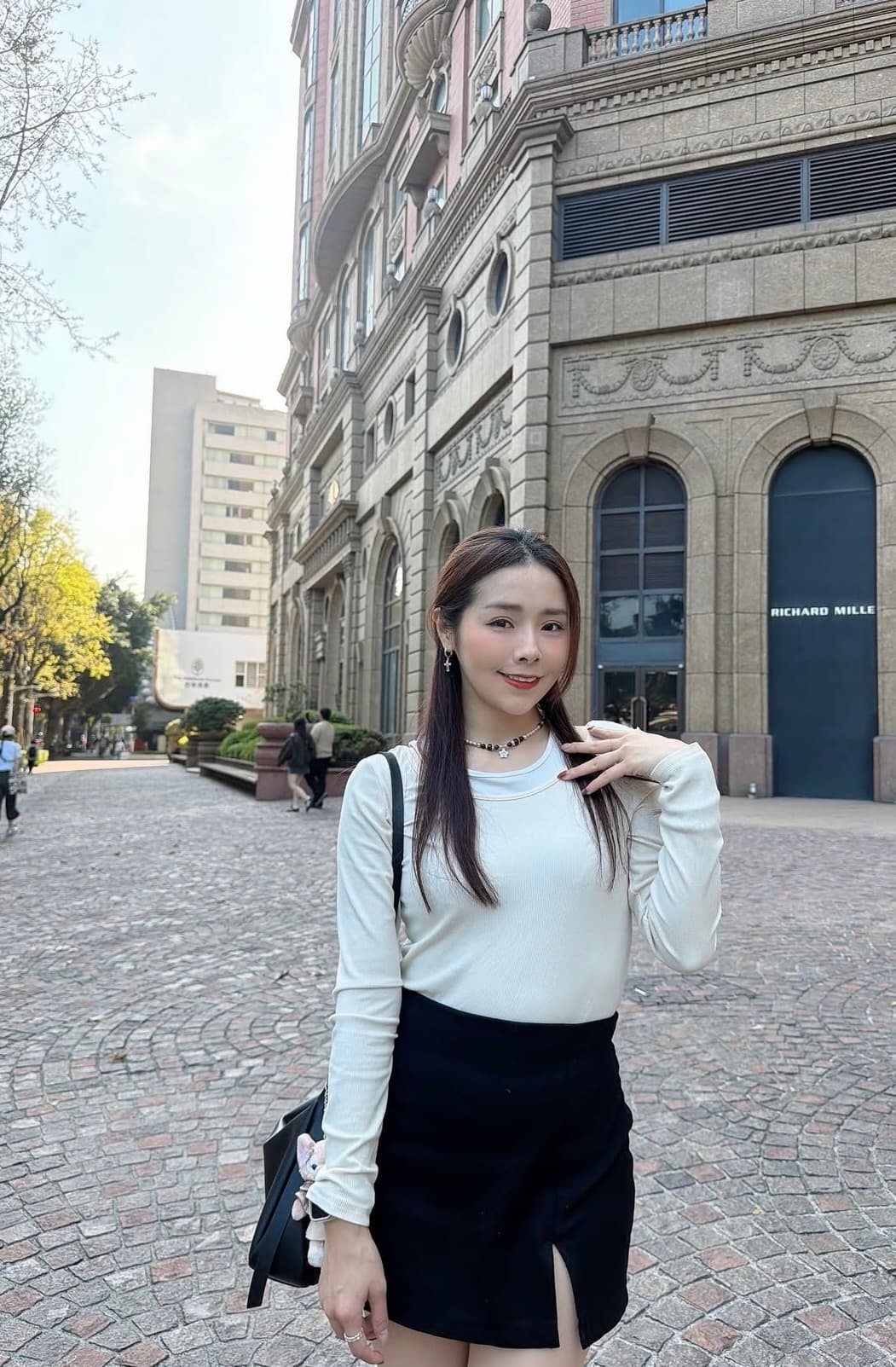 前樂天女孩成員張語芯曾與企業老闆交往2年分手，最後卻傳出對方僅是Uber司機。（翻攝自張語芯臉書）
