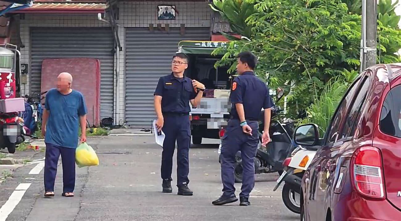 案發後，警方積極訪查、全力緝凶，希望盡早破案。（翻攝畫面）