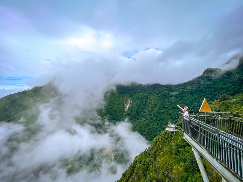 騰雲駕霧、與山同高，在「龍雲天空步道」都是辦得到的。