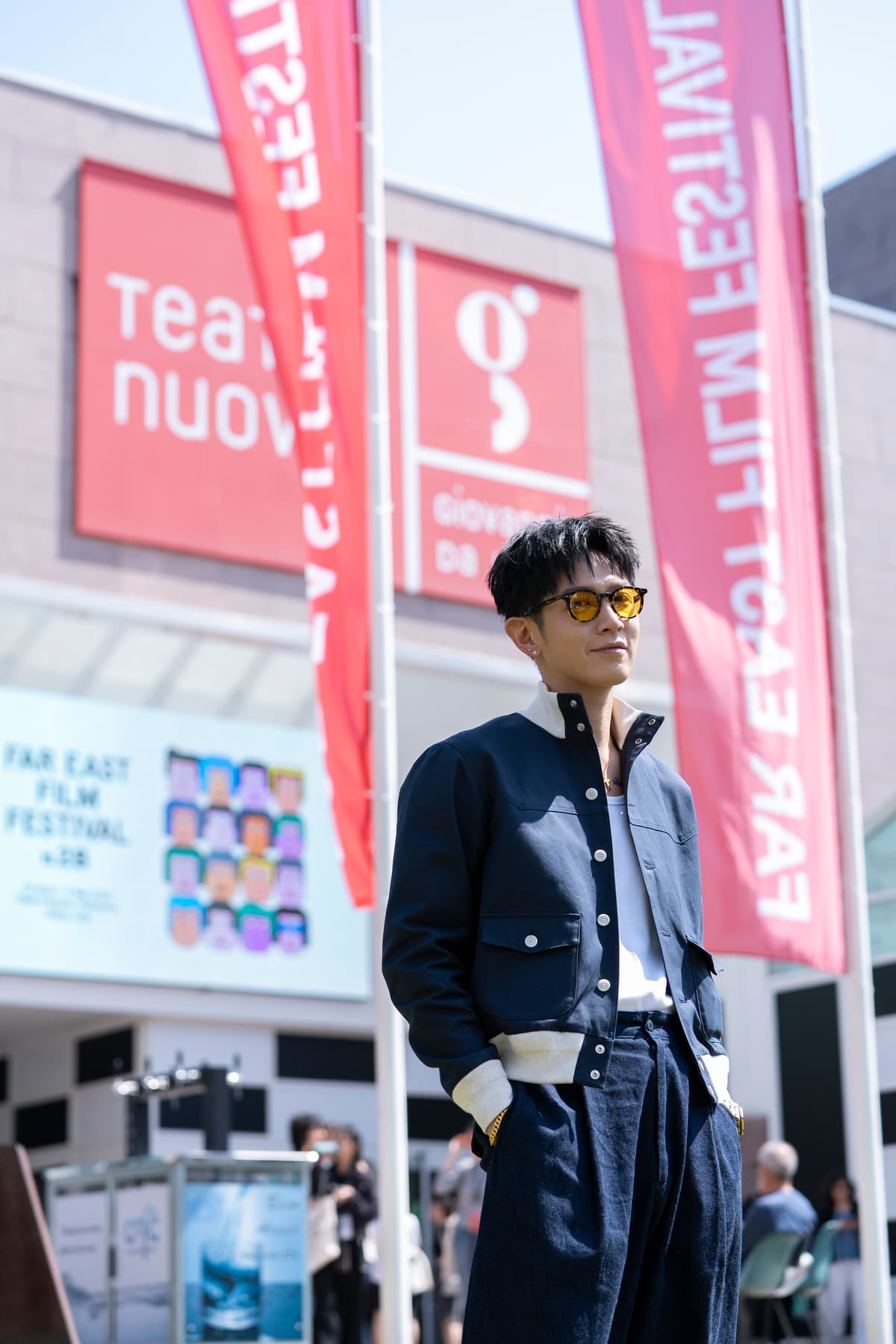 《我未許願先吹蠟燭》男主角柯震東登上義大利遠東國際影展。（FEFF28提供／官方攝影Alice_Durigatto）