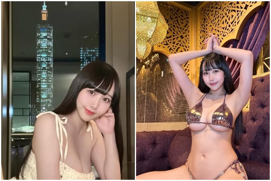 宇佐美里奈自稱日本留學生，外型亮麗、身材性感。（翻攝自宇佐美里奈IG）