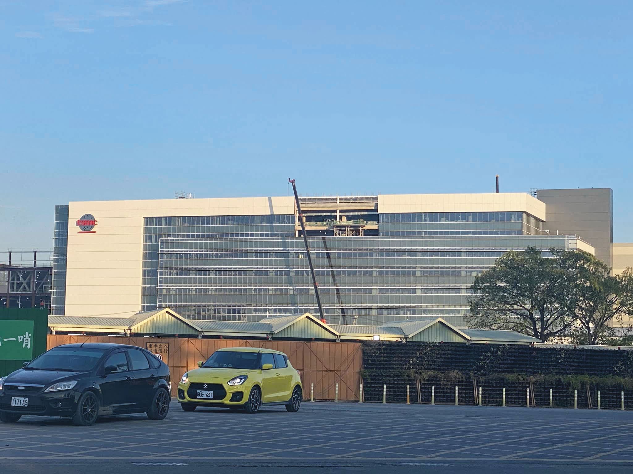 台積電規劃在高雄楠梓設置6座晶圓廠,其中5座廠預計2027年全面營運。(翻攝Google Maps)