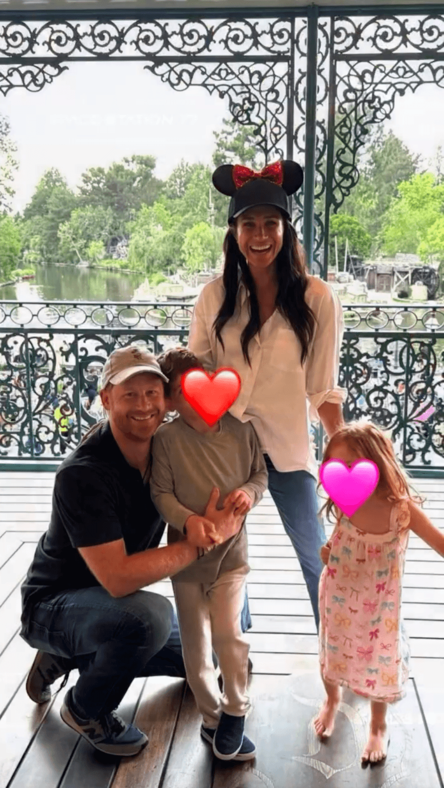 哈利王子、梅根和兒子亞契、女兒莉莉貝住在加州6年。（翻攝meghan IG）