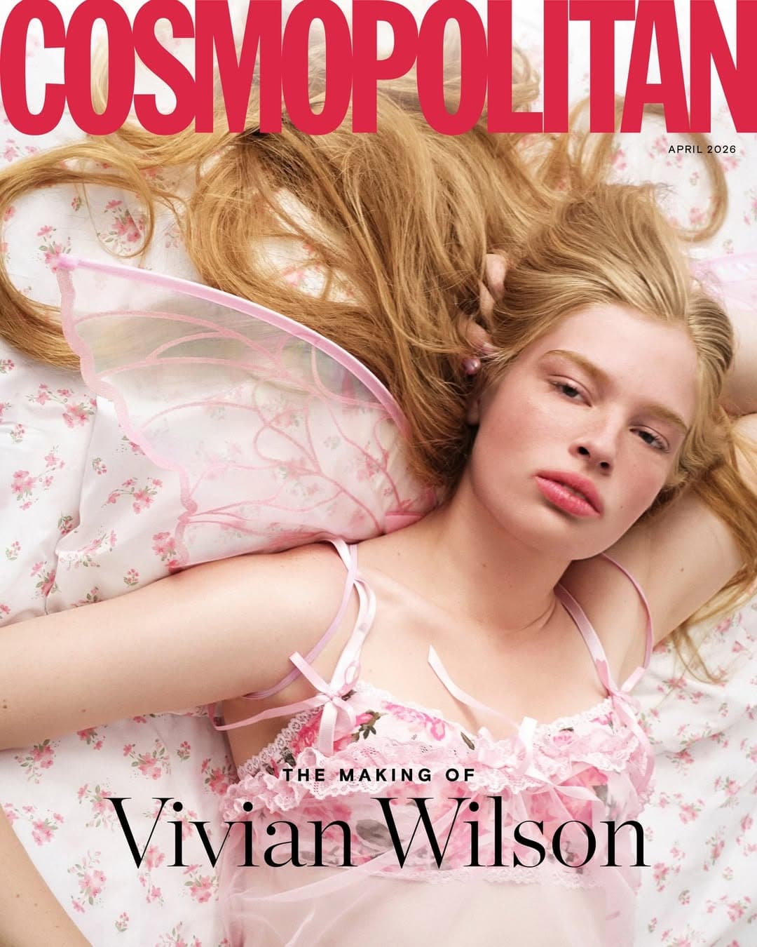 薇薇安登上英國版《Cosmopolitan》雜誌封面。(翻攝cosmopolitanuk IG)