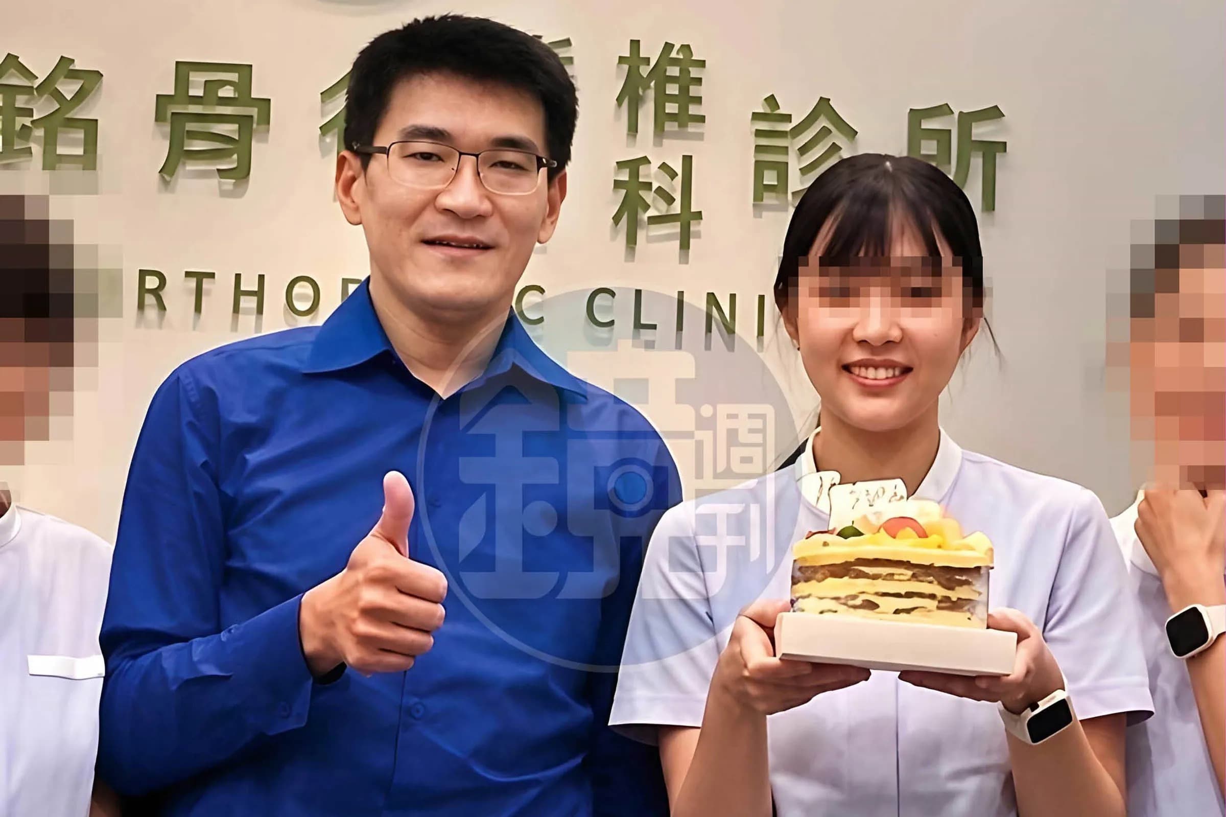 趙建銘疑替許芊芊慶生照片曝光，地方盛傳二人曾交往。陳幸妤也坦言最氣許芊芊。（讀者提供）