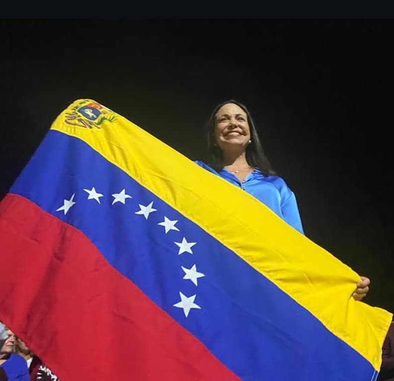 馬查多是委內瑞拉反對派領袖。（翻攝自Instagram @mariacorinamachado）