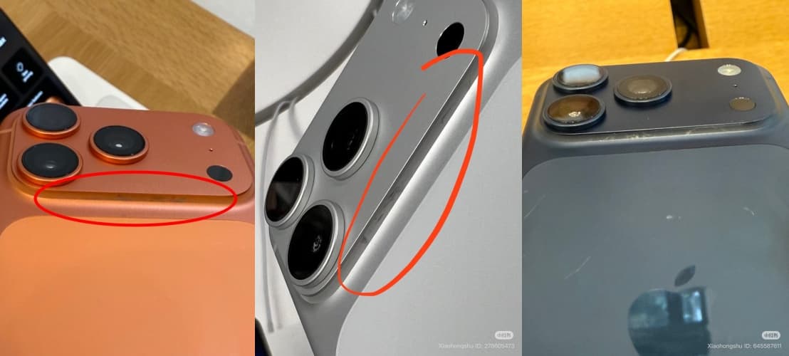 iPhone 17系列雖然爆出刮痕門，但銷量依舊火熱。（翻攝自Bradley）