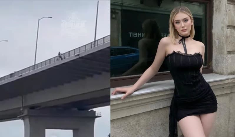 鄂圖曼一世大橋（左圖）為土耳其著名地標，卻不幸成為庫布拉（右圖）生命最後的終點。（翻攝自X）