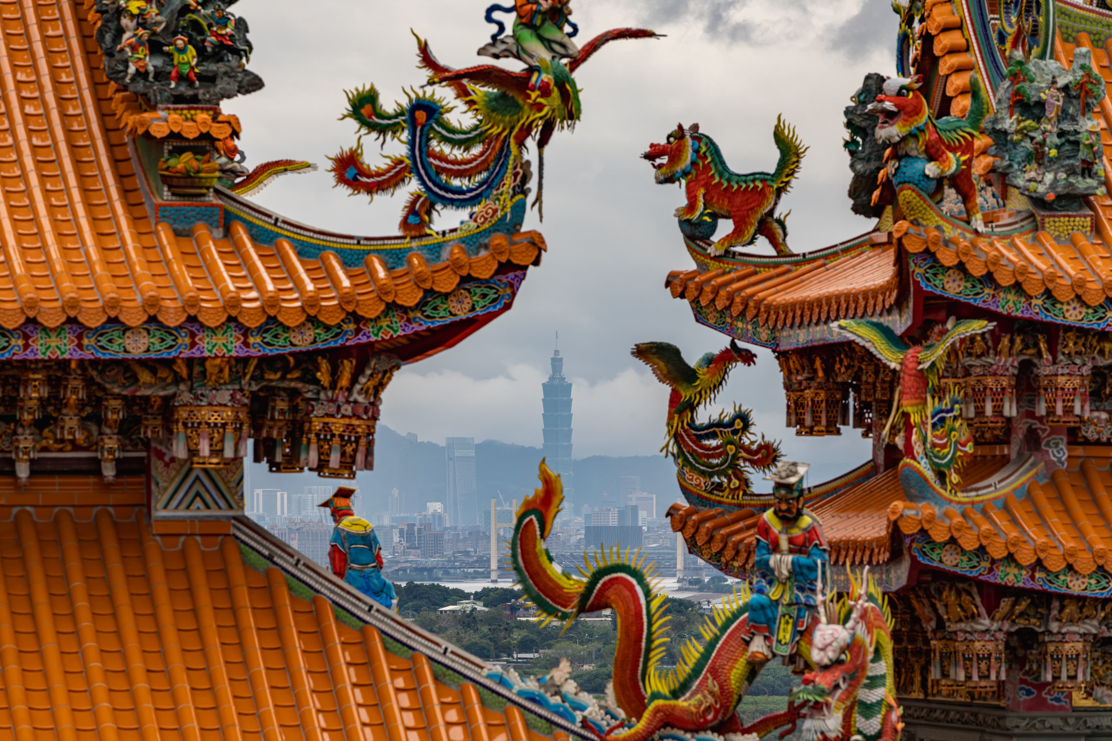 攝影師發現的祕密角度，可以拍到台北101。