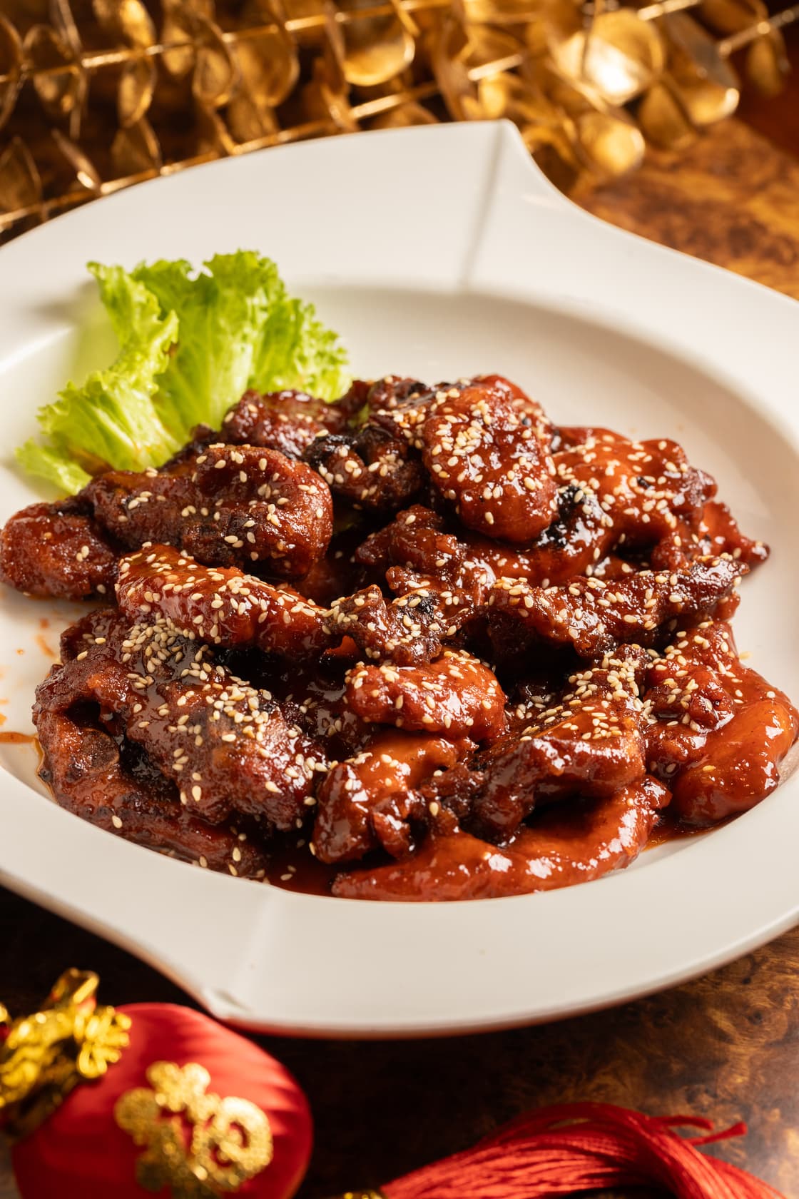 酸甜的「京都子排」濕潤度剛好。（580元／份）