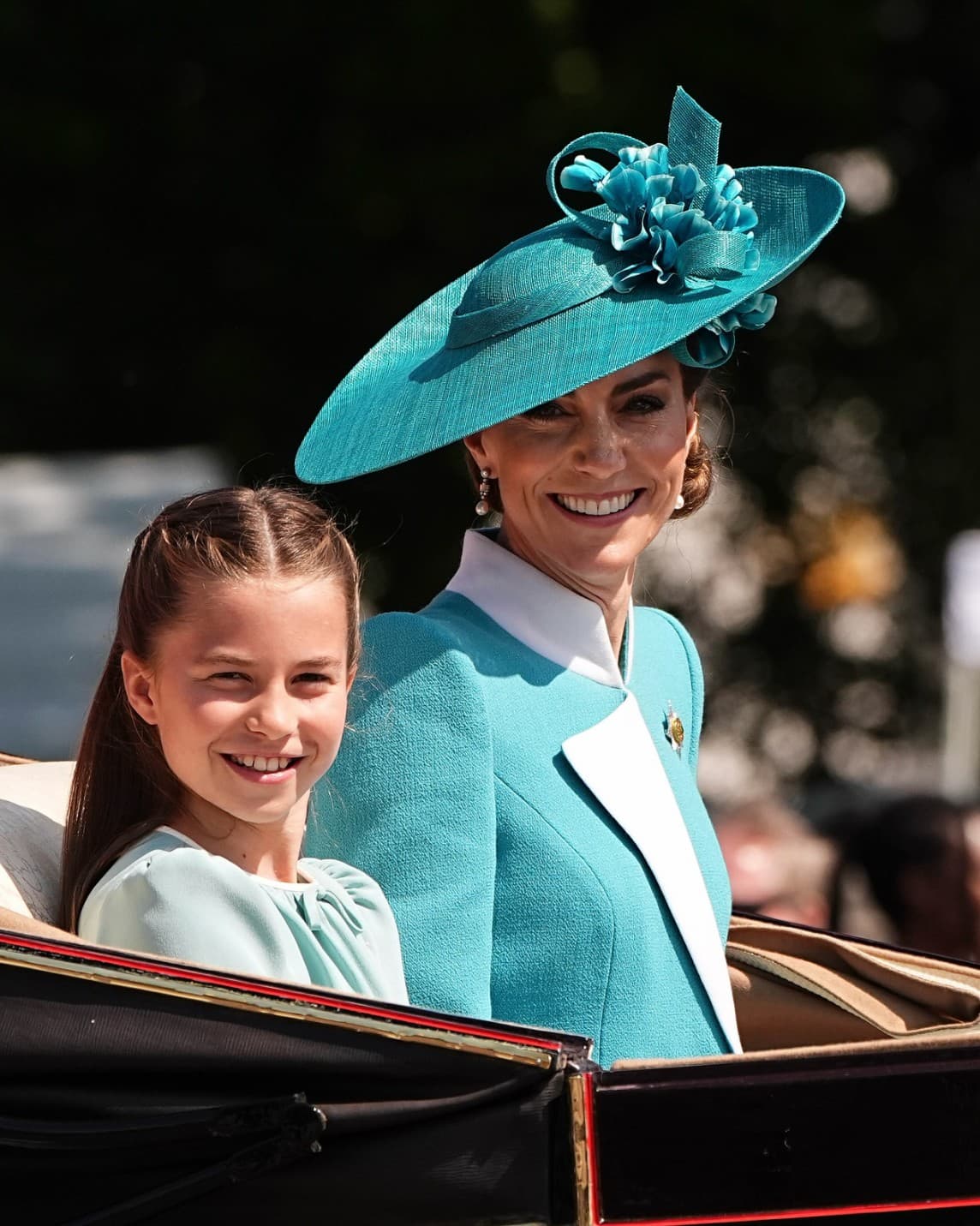 夏綠蒂公主是凱特王妃的掌上明珠。（翻攝princeandprincessofwales IG）