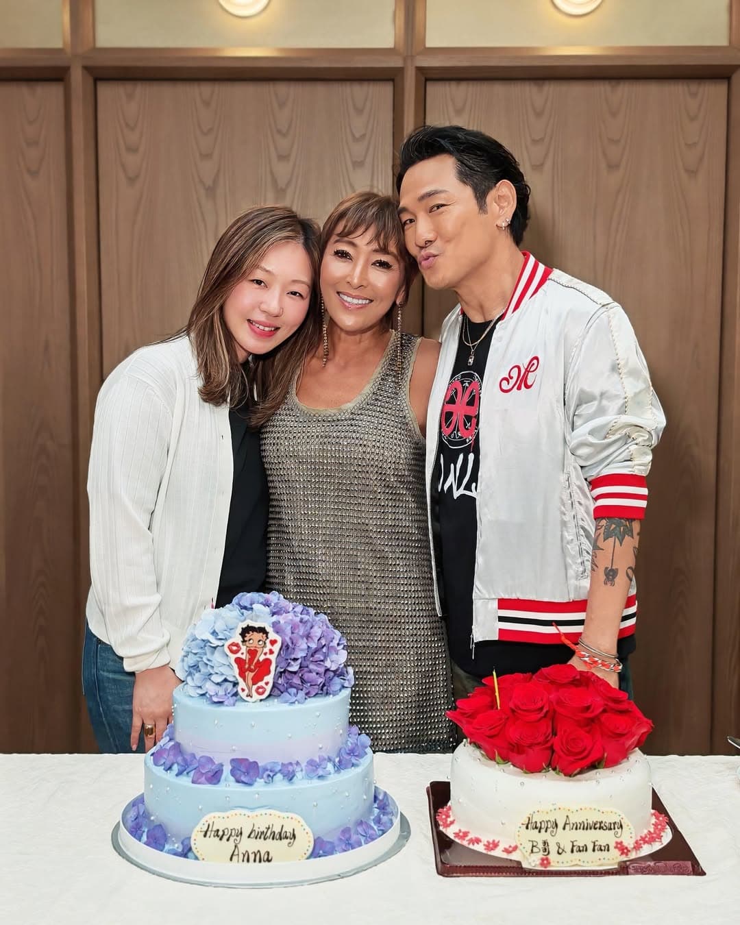 上山詩鈉與杜德偉夫妻。(翻攝annaboop IG)