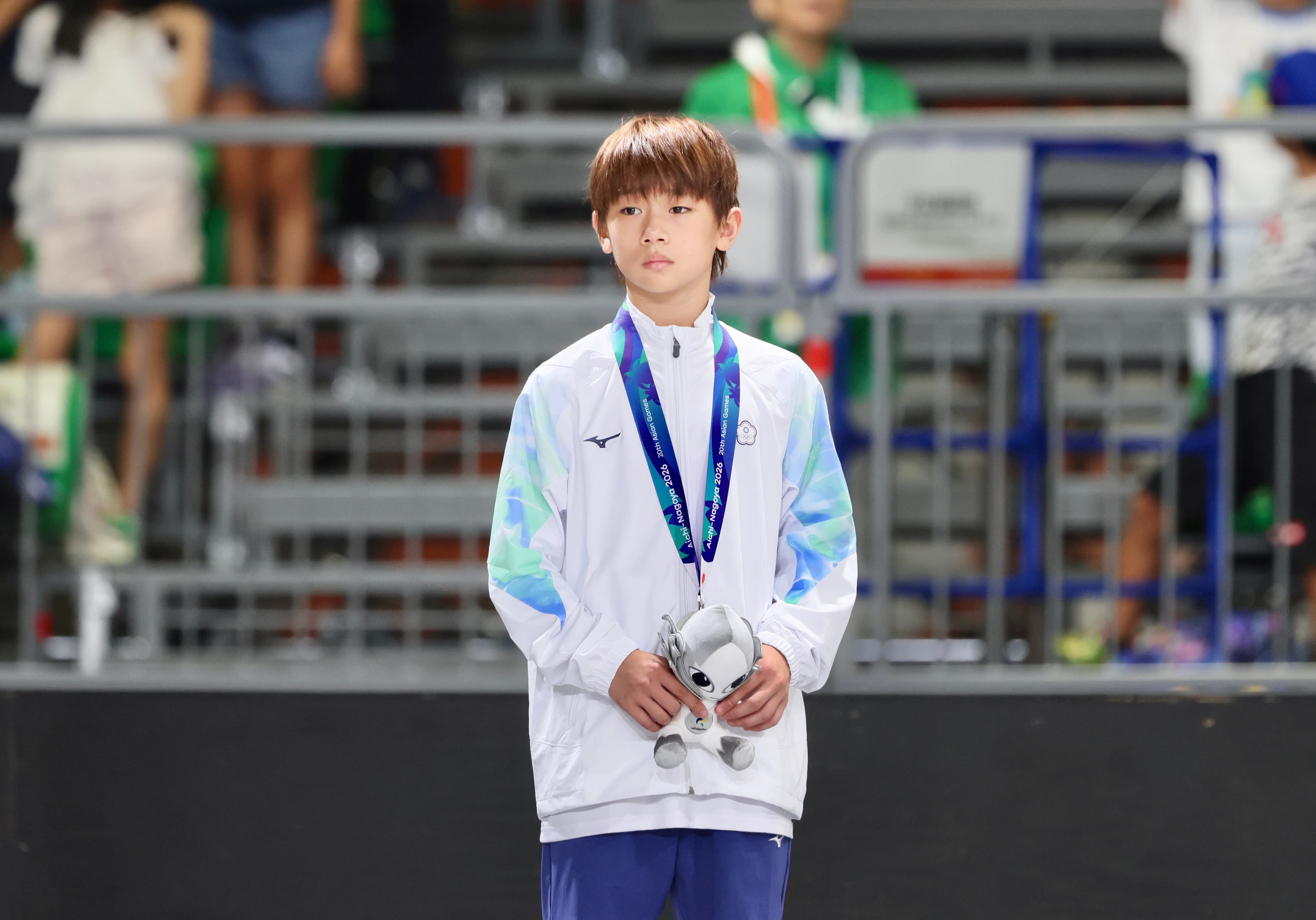 12歲滑板天才辜泳諺逆轉奪銀。(中華奧會提供)
