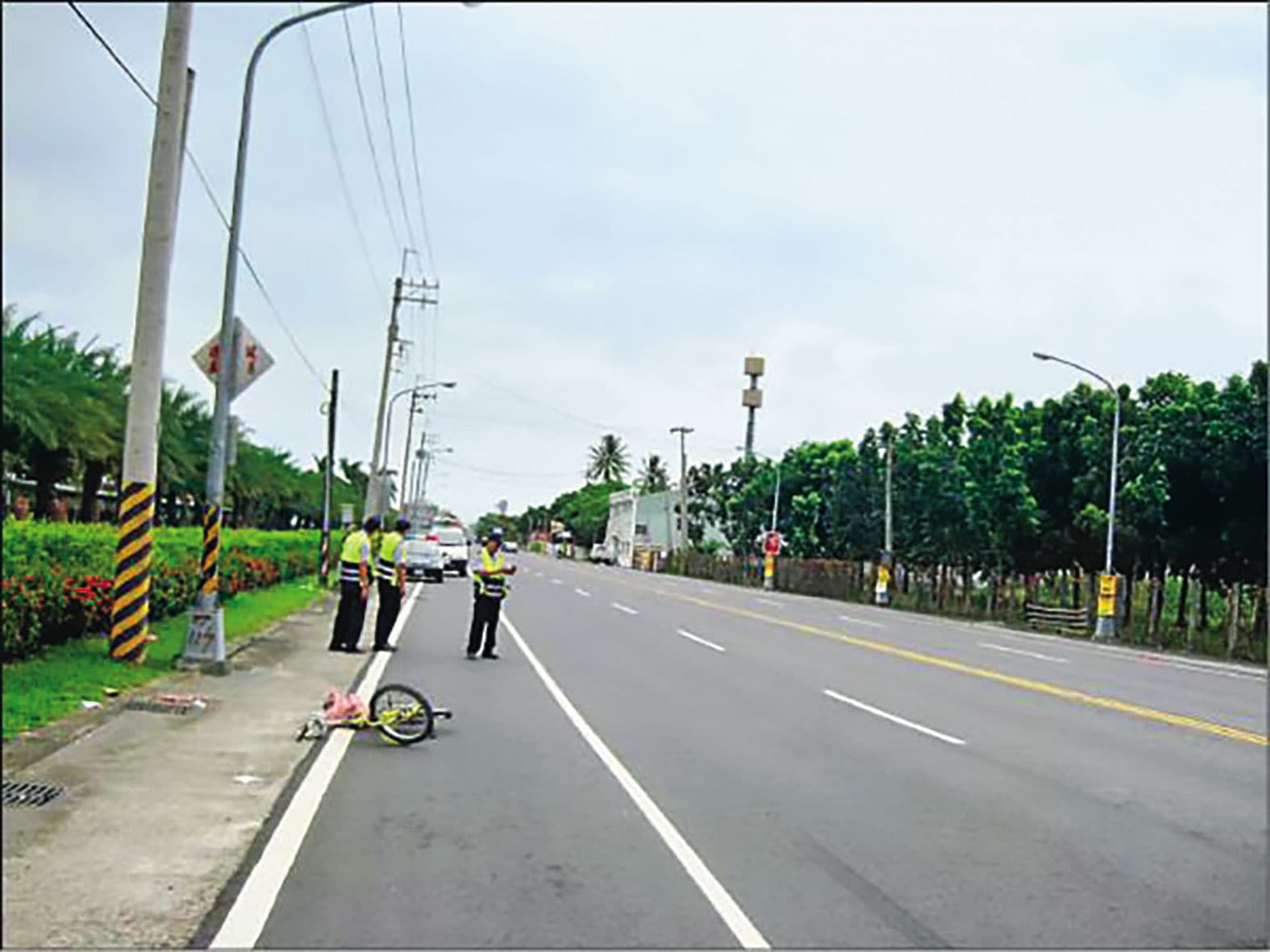 死者游男每天都於固定時間騎車外出，卻在熟悉的路上遭二哥游建村撞死謀財。（翻攝畫面）