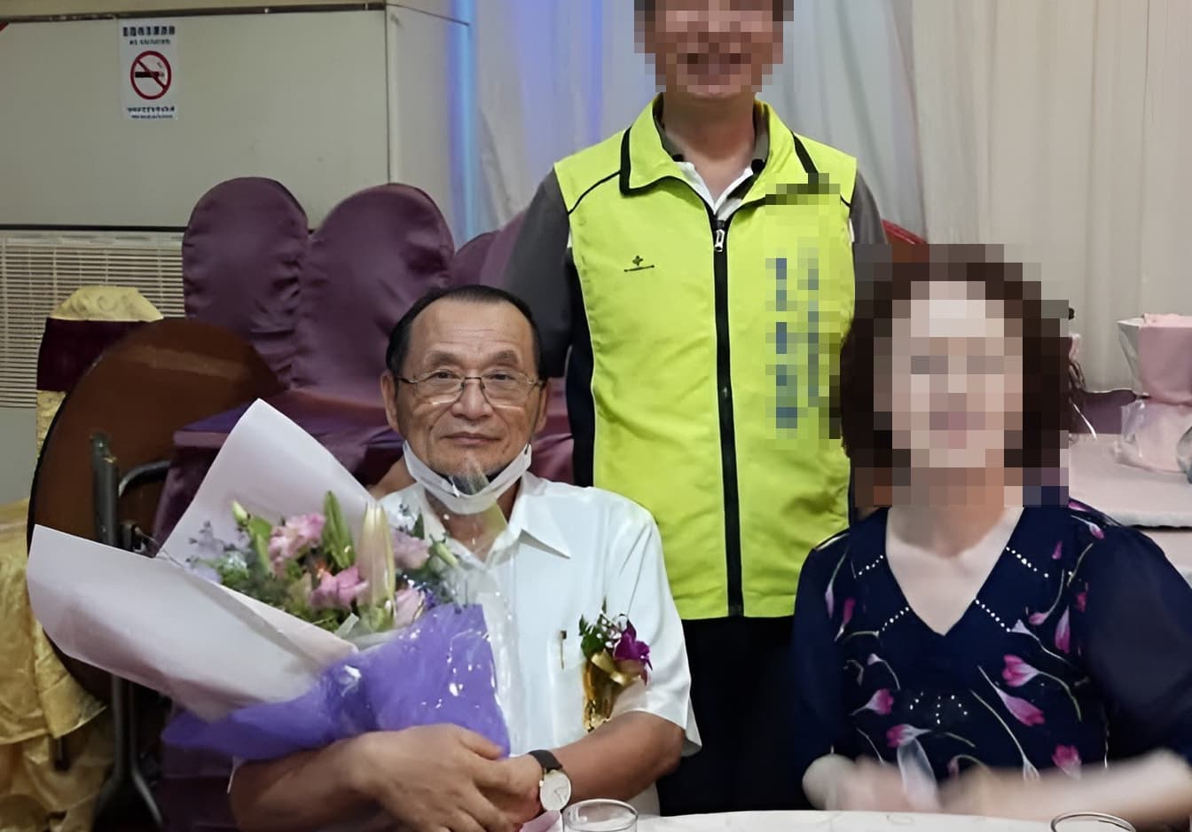 肇事的78歲老翁在車禍後送醫救治,今傳出傷重不治的消息。(翻攝畫面)