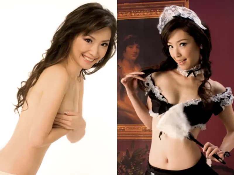 王俐人被挖出昔日就曾拍過更大尺度的寫真。(翻攝自微博)